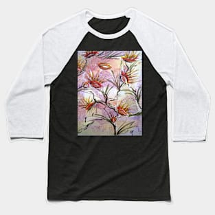 Bush Flowers Baseball T-Shirt